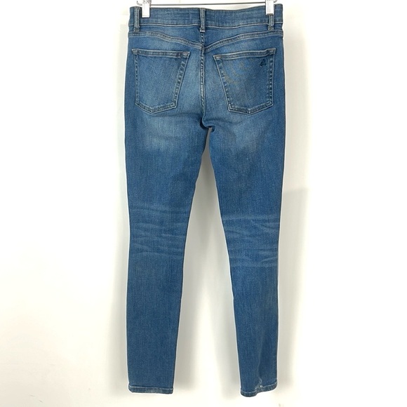 DL1961 Margaux Stealth Distressed Instaculpt Ankle Skinny Jeans - Picture 3 of 11